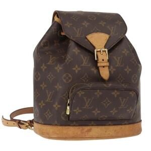LOUIS VUITTON Monogram Montsouris MM Backpack M51136 LV Auth 155133